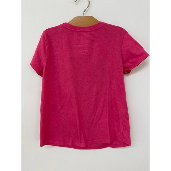 Disney Crew Neck Kids T-Shrit Mickey Mini Mouse Pink Youth L Large - Picture 2 of 3